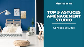 Top 5 des astuces pour aménager votre studio [upl. by Eenahpets]