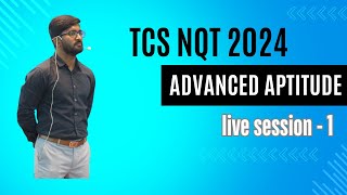 TCS NQT 2024 LIVE SESSION  1 [upl. by Ynaiffit514]