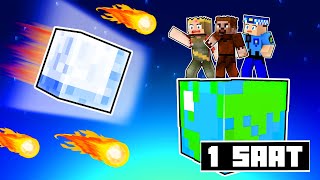 MİNECRAFT ZENGİN VS FAKİR DEV METEOR FİLMİ 😱  Minecraft [upl. by Anitra]