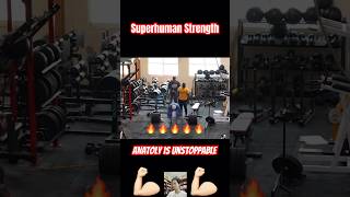 ANATOLY prank Bodybuilders while cleaning the gym anatoly anatolygymprank deadlift cleaning [upl. by Thomasina]