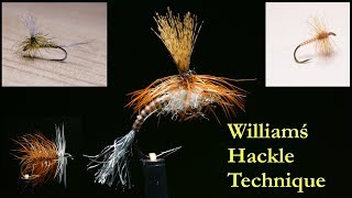 William´s Hackle Technique [upl. by Luar]