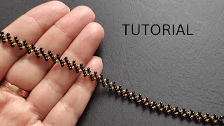 DIY Seed Bead Bracelet Tutorial How to Make Beaded bracelet Beaded Jewelry Making [upl. by Morey35]