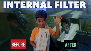 இப்படியொரு Internal Filter To Maintain Fish Tank Clear SimbaaVlogs [upl. by Putnem]