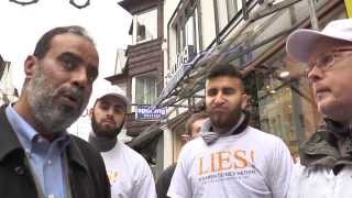 Bruder Jasir seit 3 Monaten im Islam und leitet den Lies Infostand [upl. by Haggar]