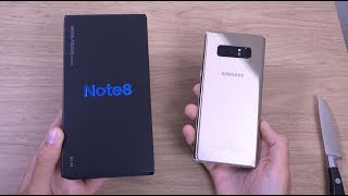 Samsung Galaxy Note 8  Unboxing 4K [upl. by Anelrahc]