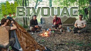 Notre premier BIVOUAC en Foret [upl. by Gladi]