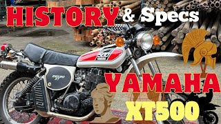 Yamaha XT500  The history behind a legendary machine  Red Carpet Reviews [upl. by Aynwad]