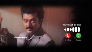 The GOAT Movie Vijaykanth Sir Entry Bgm Ringtone  TheGreatestofAllTime Movie Ringtones  GOAT Bgms [upl. by Llehsal]