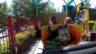 20140807  Wild Mouse Ride at Lagoon Amusement Park [upl. by Ahselak]