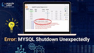 ERROR MYSQL Shutdown Unexpectedly [upl. by Aicad]