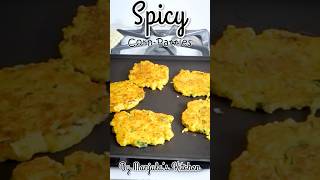 Spicy Corn Patties  Spicy Corn Fritters Recipe by Manjula [upl. by Anirb]