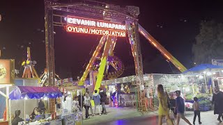 AKÇAY SAHİL KORDON LUNAPARK GEZİSİ [upl. by Nauqaj]