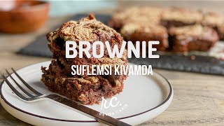 Unsuz 4 Malzemeli Brownie  Suflemsi İçi Akışkan Lezzet [upl. by Marilou726]