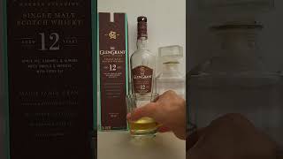 The Glen Grant 12 year old single malt Speyside Scotch whisky shorts [upl. by Agiaf]