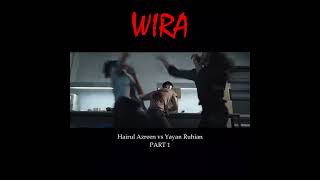 WIRA FINAL FIGHT PART 1  YAYAN RUHIAN VS HAIRUL AZREEN film yayanruhian maddog [upl. by Ahsikahs]