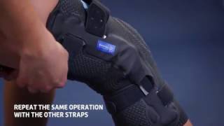 Thuasne  Genu Ligaflex® Ligament knee brace  Fitting video [upl. by Server]