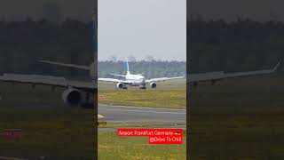 Lufthansa Airbus Take off on Runway 24 east at Airport Frankfurt Germany 🇩🇪 viral shorts airport [upl. by Caughey656]