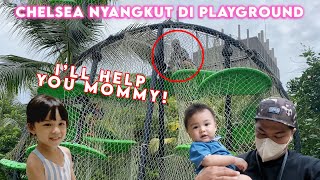 CHELSEA NYANGKUT DI PLAYGROUND LANGSUNG DI TOLONGIN SAMA NASTUSHA [upl. by Alessandra]