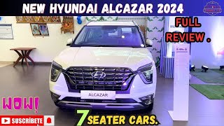 Hyundai Alcazar  Alcazar walkaround review  Alcazar Facelift 2024  SUV  Alcazar Hyundai 2024 [upl. by Caddaric423]