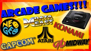 How to play ARCADE games on your Sega Genesis Mini with Hakchi CE Tutorial [upl. by Pomcroy]