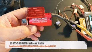 Bad Motor or Bad ESC on Brand New GoolRC Brushless Combo [upl. by Meekyh741]