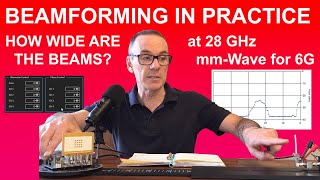 Beamforming in Practice Part 2  How Wide are the Beams at 28 GHz mmWave for 6G [upl. by Aihsena]