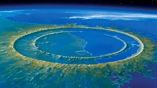 Creation of Yucatán  Yucatán Peninsula  Chicxulub asteroid  meteor impact crater  México [upl. by Annayt]