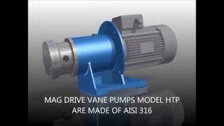 Mag drive vane pumps GemmeCotti model HTP [upl. by Cassandre]