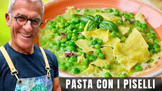 PASTA E PISELLI BUONISSIMA 😋 non la solita pasta RICETTA VELOCE di Chef Max Mariola [upl. by Ubald]