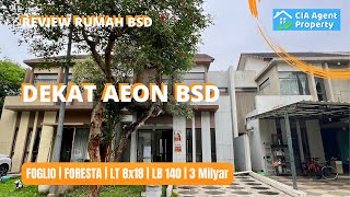 FOGLIO BSD Review rumah 8x18 [upl. by Shaughn]