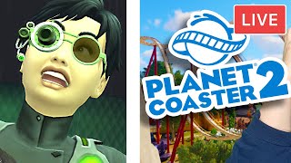 Rotten Berry and more burger boys theme park planetcoaster2 gaming livestream [upl. by Adnauq]