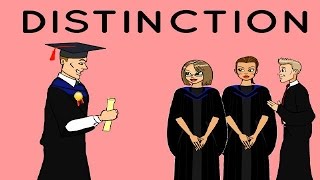 Distinction Meaning 2 [upl. by Eniawd307]