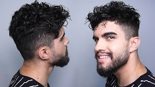 Como arrumo CABELO ONDULADO  Dicas para ESTILIZAR cabelo masculino [upl. by Kovar]