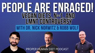 The LMNT Scandal Explained amp Nick Norwitz Goes VEGAN with Robb Wolf [upl. by Wahs735]