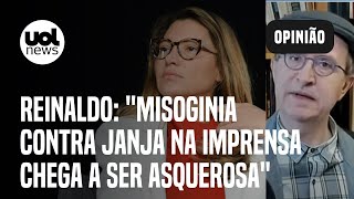 Reinaldo Azevedo Apuração da imprensa sobre a Janja e GLO é misógina Lula acertou [upl. by Aerdnahs]