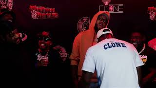 Charlie Clips vs Clone hosted by John John Da Don Rap Battle [upl. by Lavelle55]