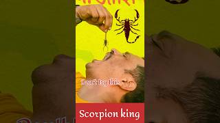 Scorpion king 🤴 viralvideo villagelife [upl. by Domph]