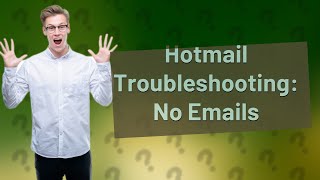 Why is my Hotmail account not receiving emails [upl. by Sesiom]