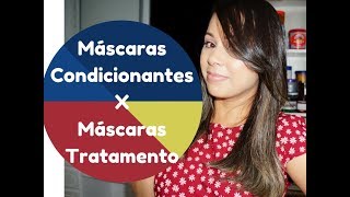 Diferenças de Máscaras Condicionantes x Máscaras Tratamento JoiceMeAjuda [upl. by Edualc]