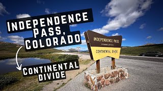 A Scenic Drive to Independence Pass Colorado 12095 Ft [upl. by Ellingston]