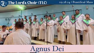 Agnus Dei  092824  Pontifical Mass  TLC Doha [upl. by Julia]