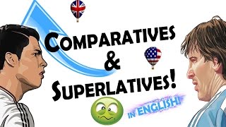 Comparative and Superlative Adjectives  ENGLISH GRAMMAR VIDEOS [upl. by Geneva337]