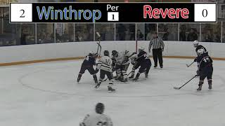 Winthrop Boys Hockey Vs Revere 2019 [upl. by Hunsinger]