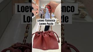 Loewe Flamenco Loewe Puzzle Bag in Small and Mini  Colour options loewepuzzlebag loewe [upl. by Duester]