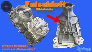 Mercedes KEJETRONIC  Flaschluft Luftmengenmesser Unterteil wechseln [upl. by Letnuhs]