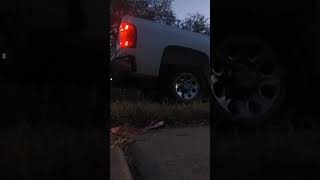 2008 chevy silverado 1500 startuprevs with aftermarket exhaust [upl. by Fritzie236]