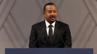 Nobel Lecture Abiy Ahmed Ali Nobel Peace Prize 2019 [upl. by Stryker]