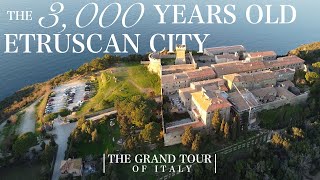 Exploring the 3000 year old Etruscan city of Populonia  Grand Tour of Italy [upl. by Gere]