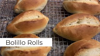 How to make Bolillo Rolls for Sonoran Hot Dogs  Recipe Share [upl. by Nawyt]