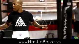 Zab judah trains inside City Athletic Boxing in Las Vegas days before 910 return in New York [upl. by Ynahirb]